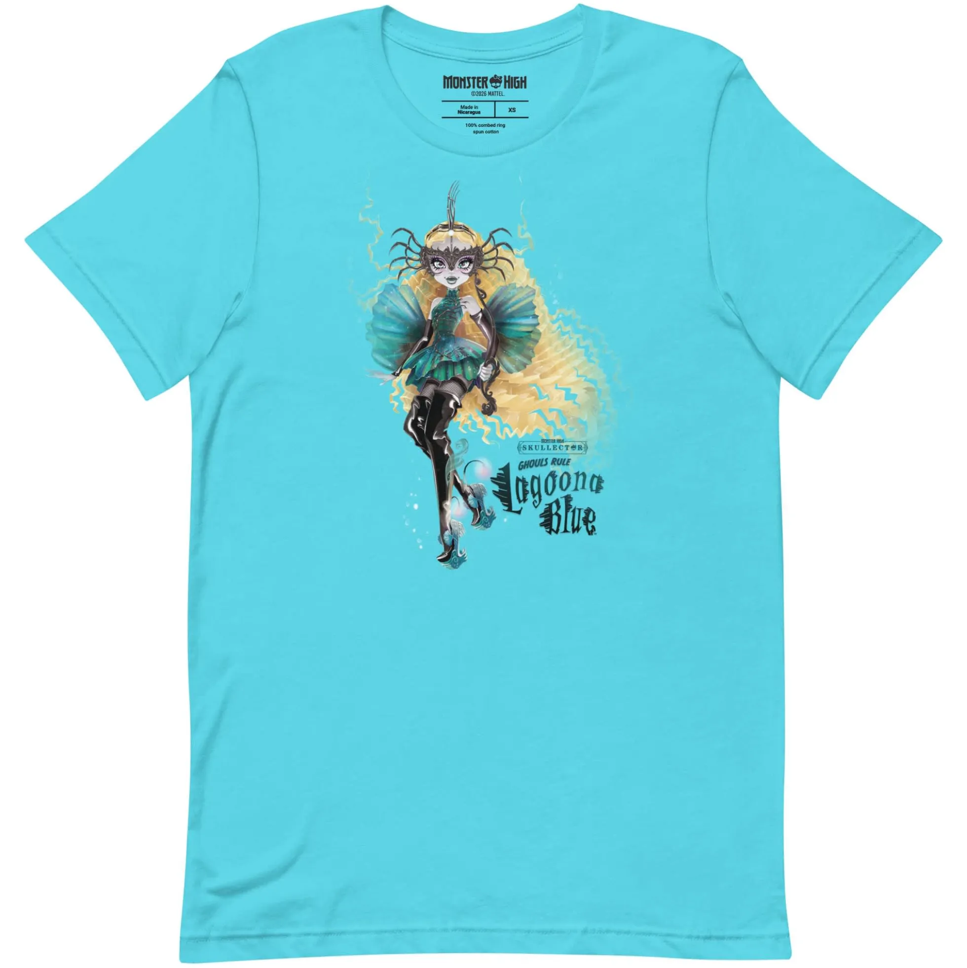 Monster High Lagoona Blue Turquoise T-shirt