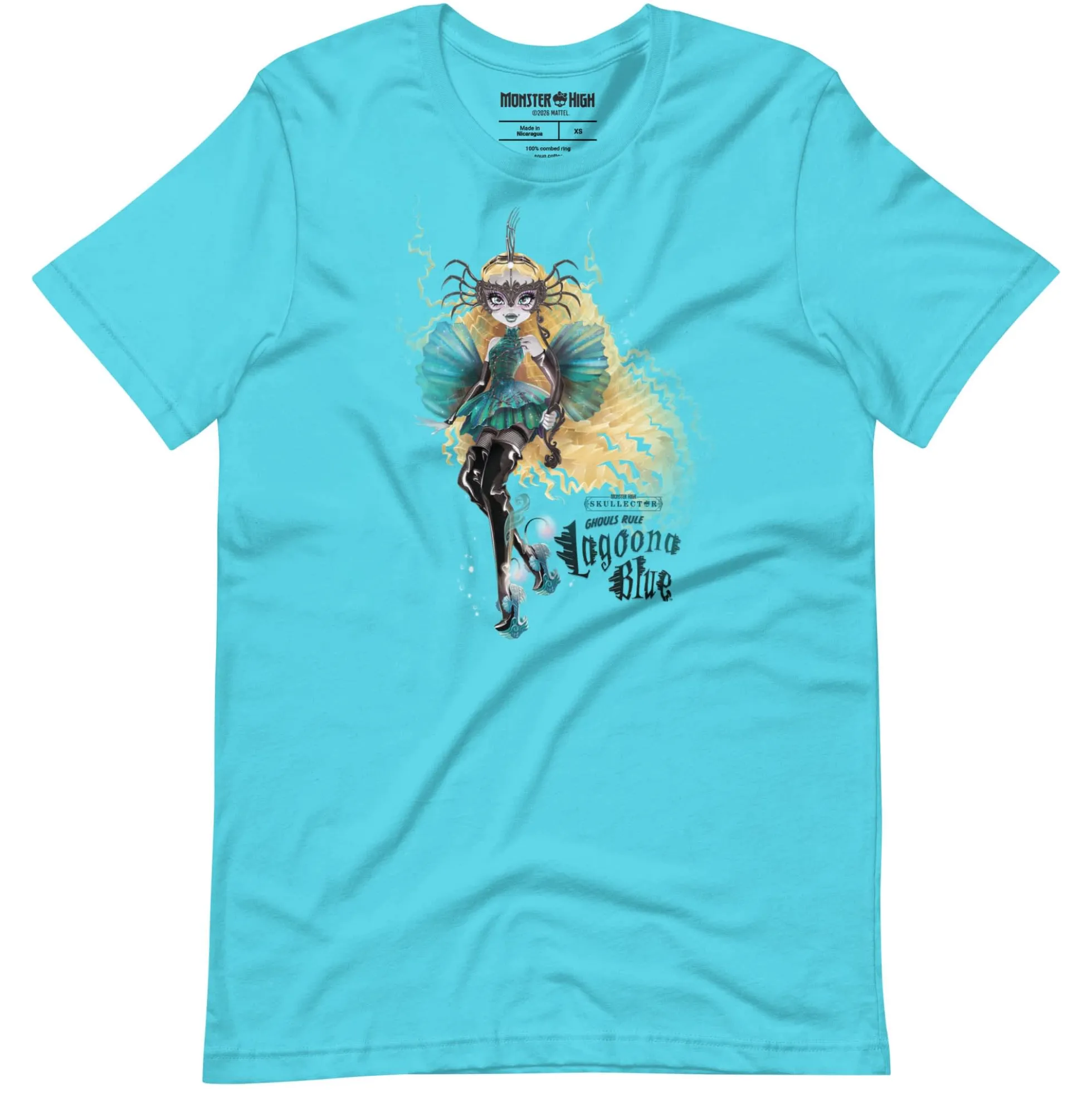 Monster High Lagoona Blue Turquoise T-shirt