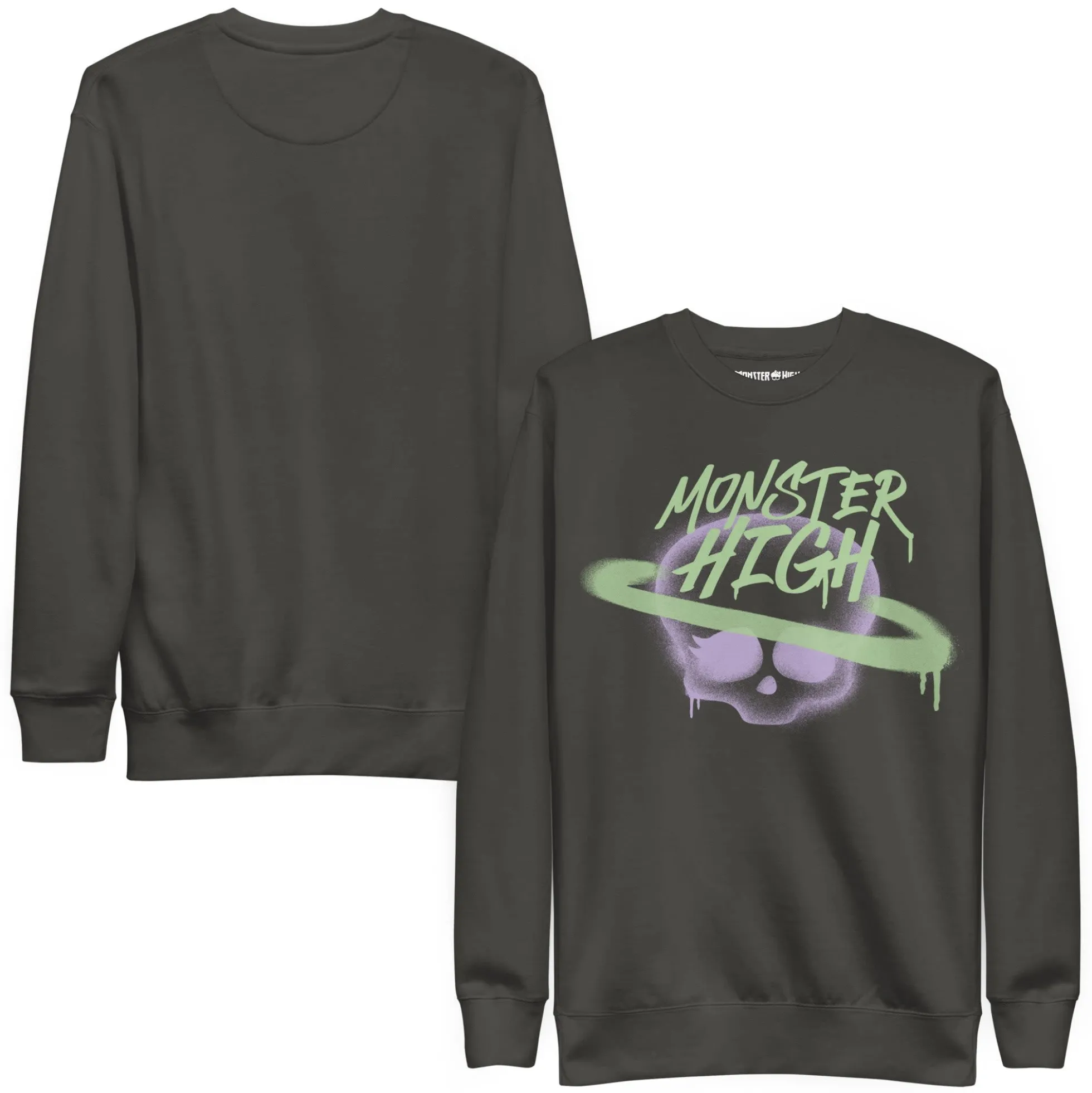 Monster High Lunar Skullette Gray Sweatshirt