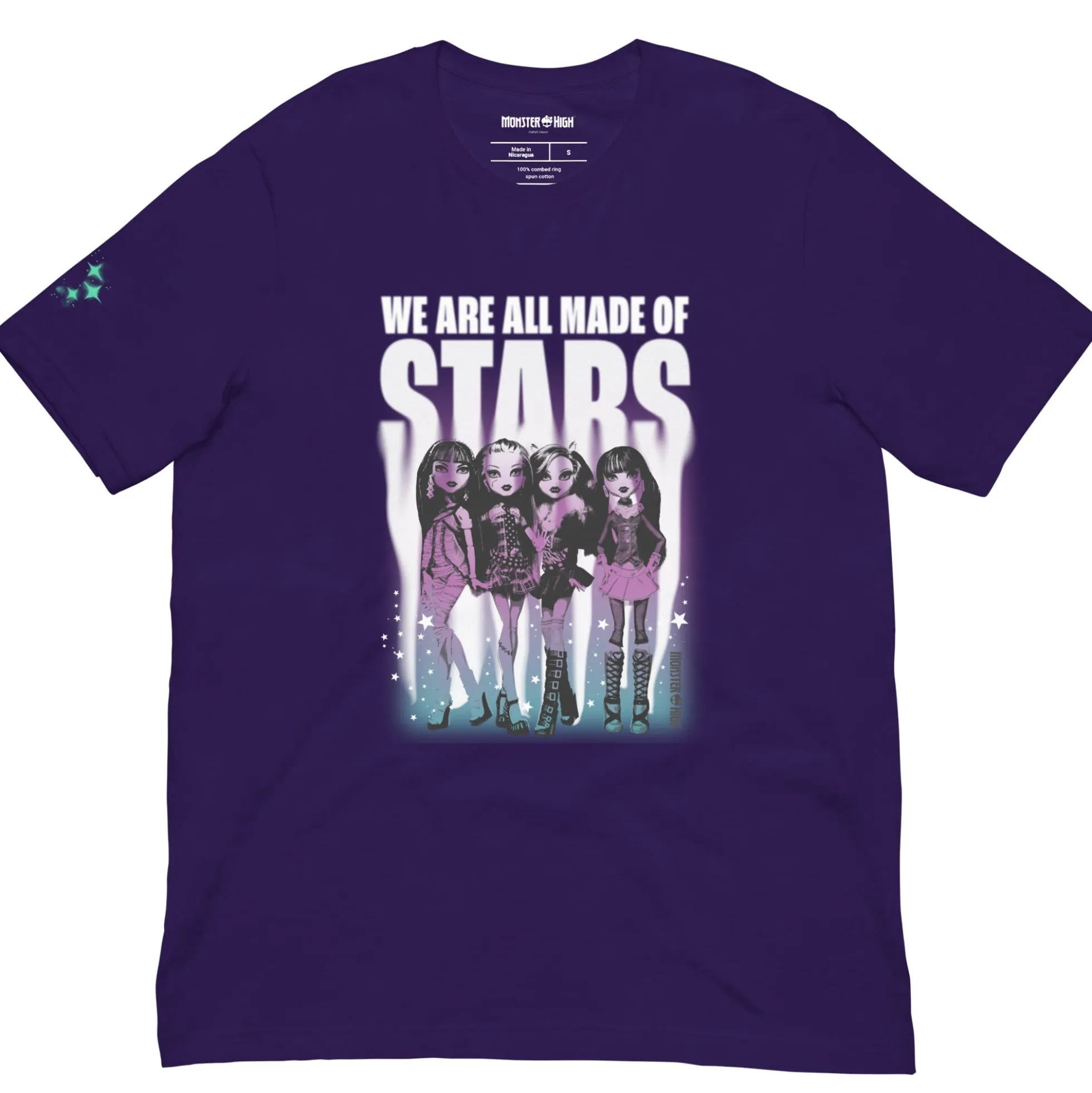 Monster High Made of Stars Purple T-Shirt