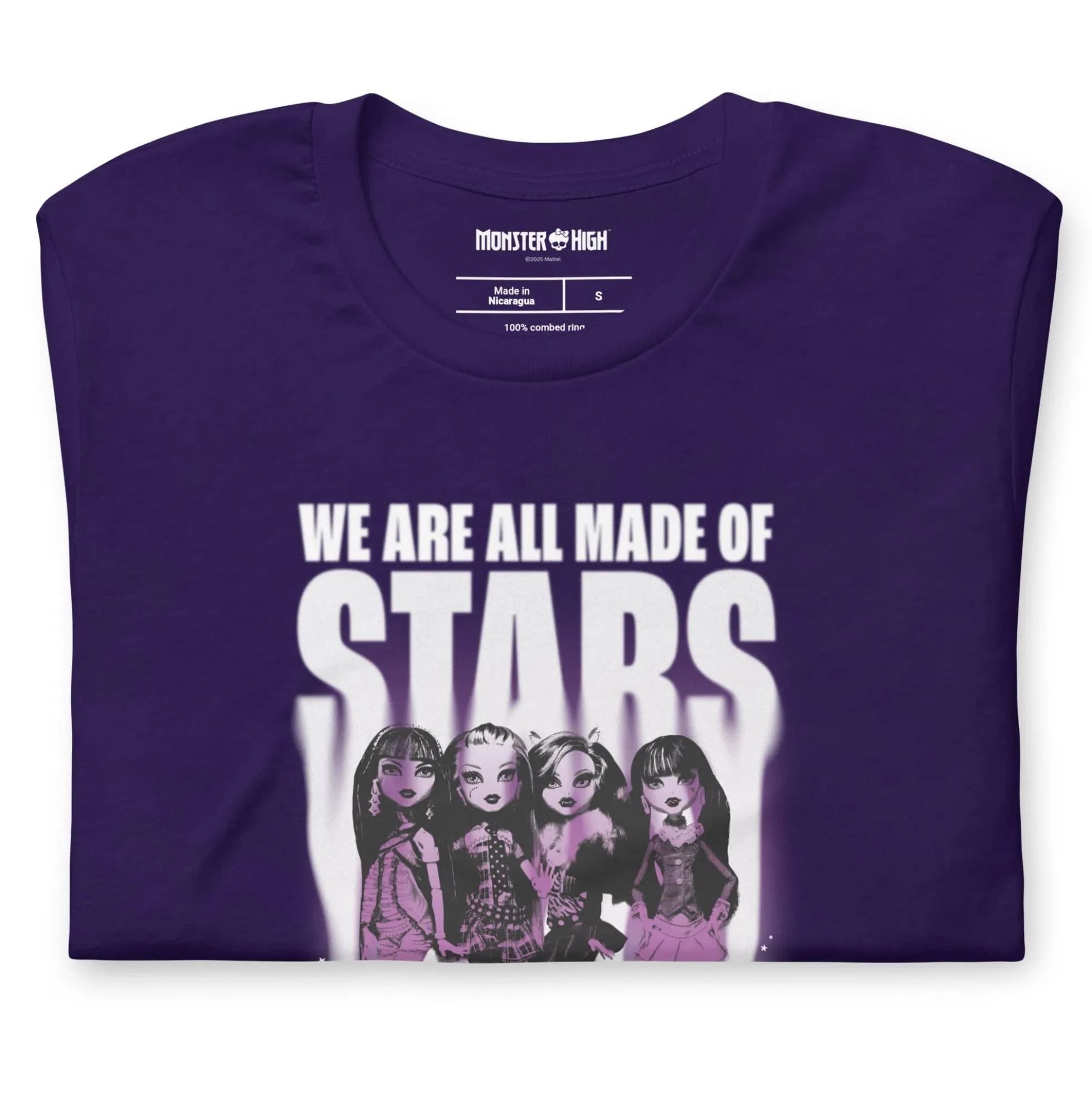 Monster High Made of Stars Purple T-Shirt
