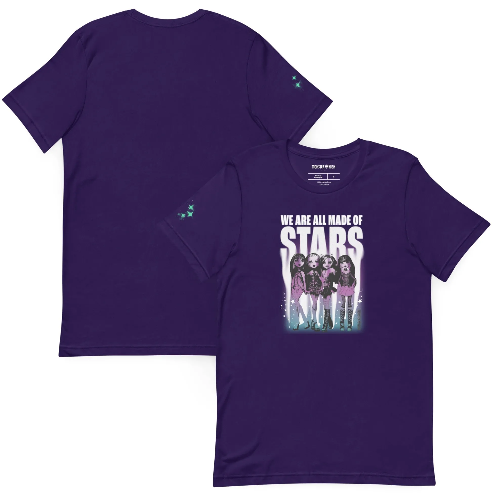 Monster High Made of Stars Purple T-Shirt