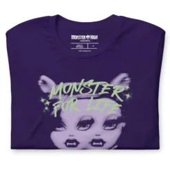Monster High Monster for Life Purple T-shirt