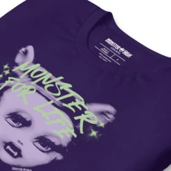 Monster High Monster for Life Purple T-shirt