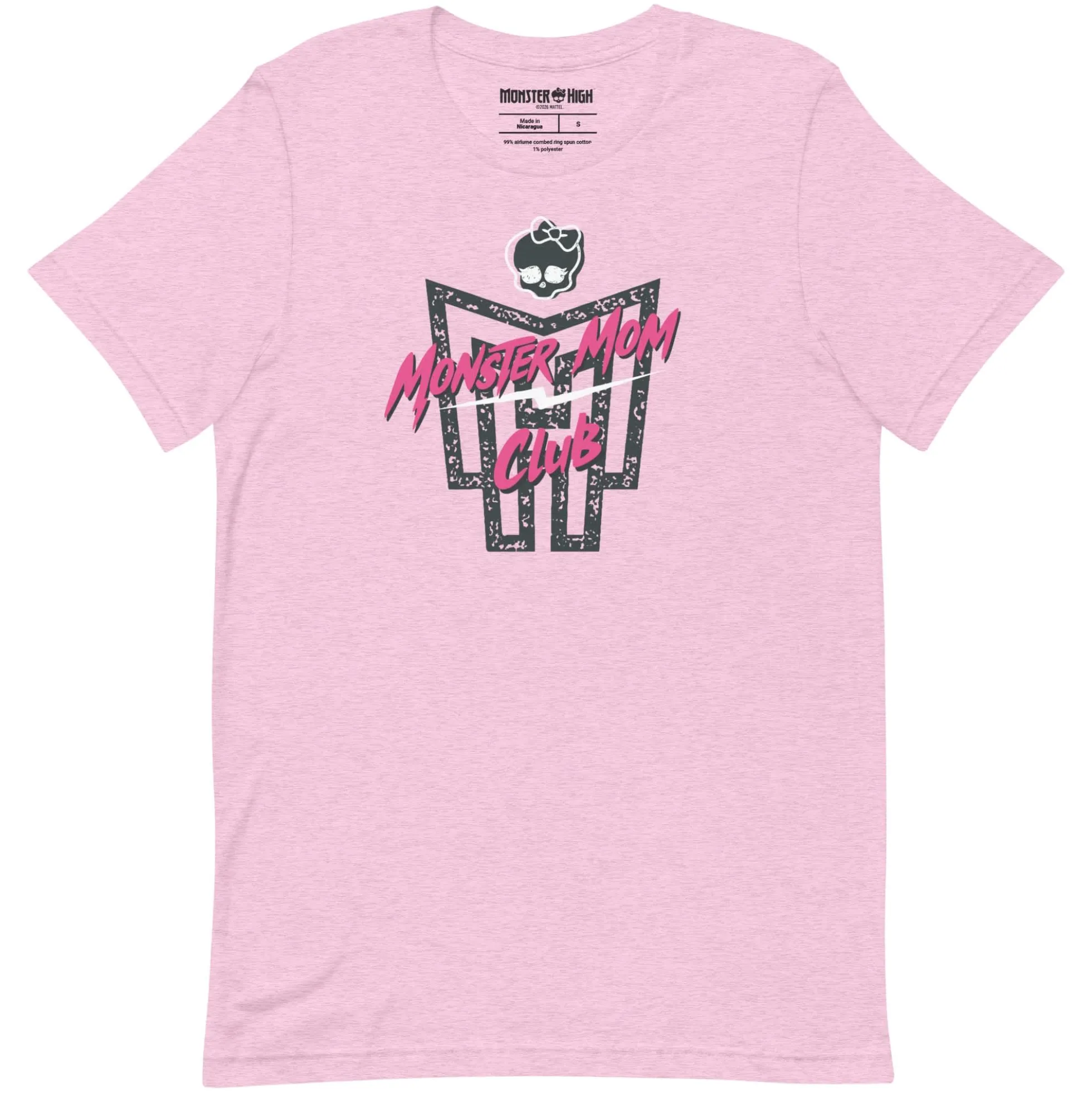 Monster High Monster Mom Club Pink T-shirt