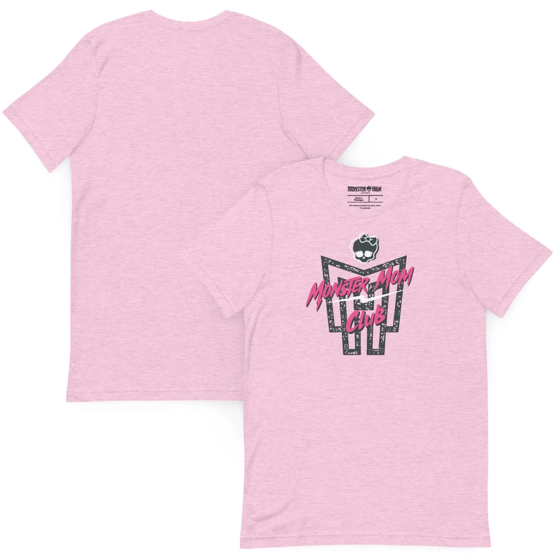 Monster High Monster Mom Club Pink T-shirt