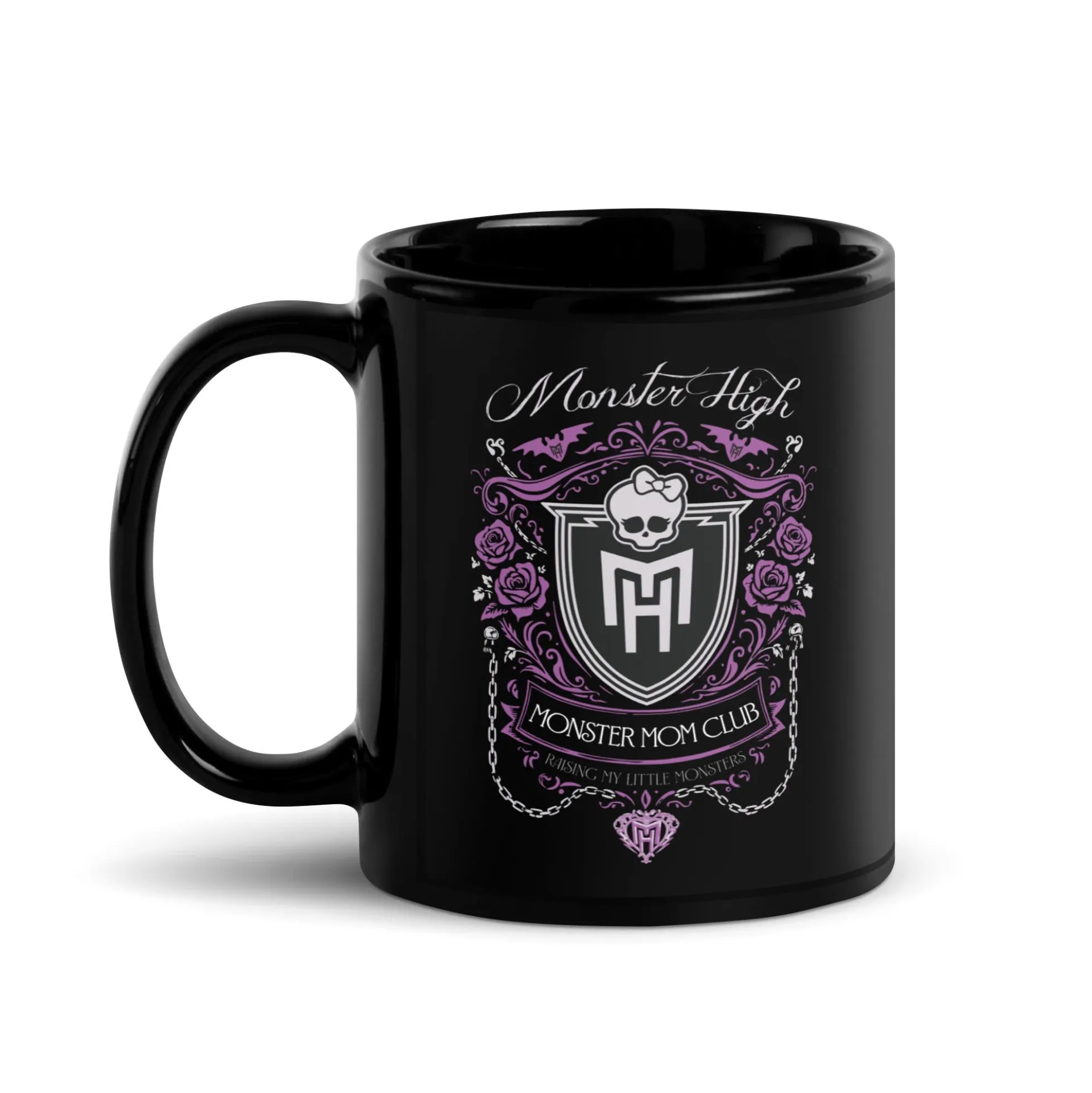 Monster High Monster Mom Club Black Mug