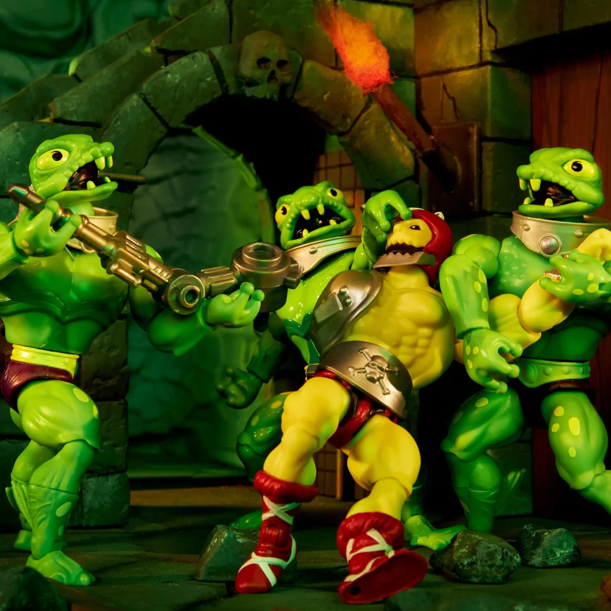 MOTU Origins Frog Monger Figure