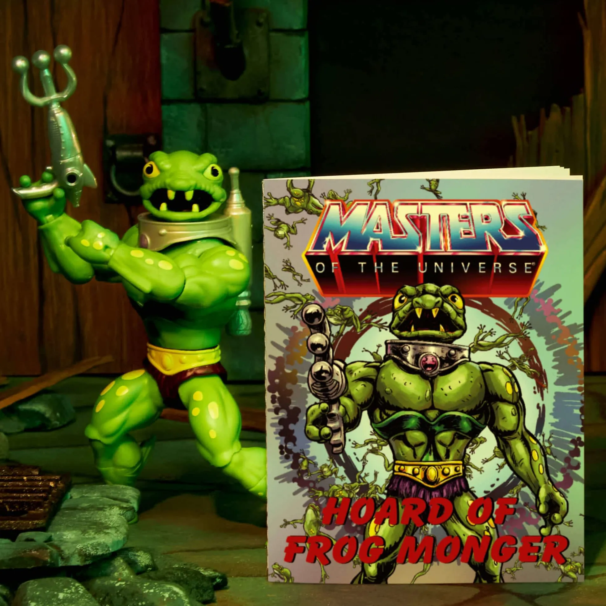 MOTU Origins Frog Monger Figure