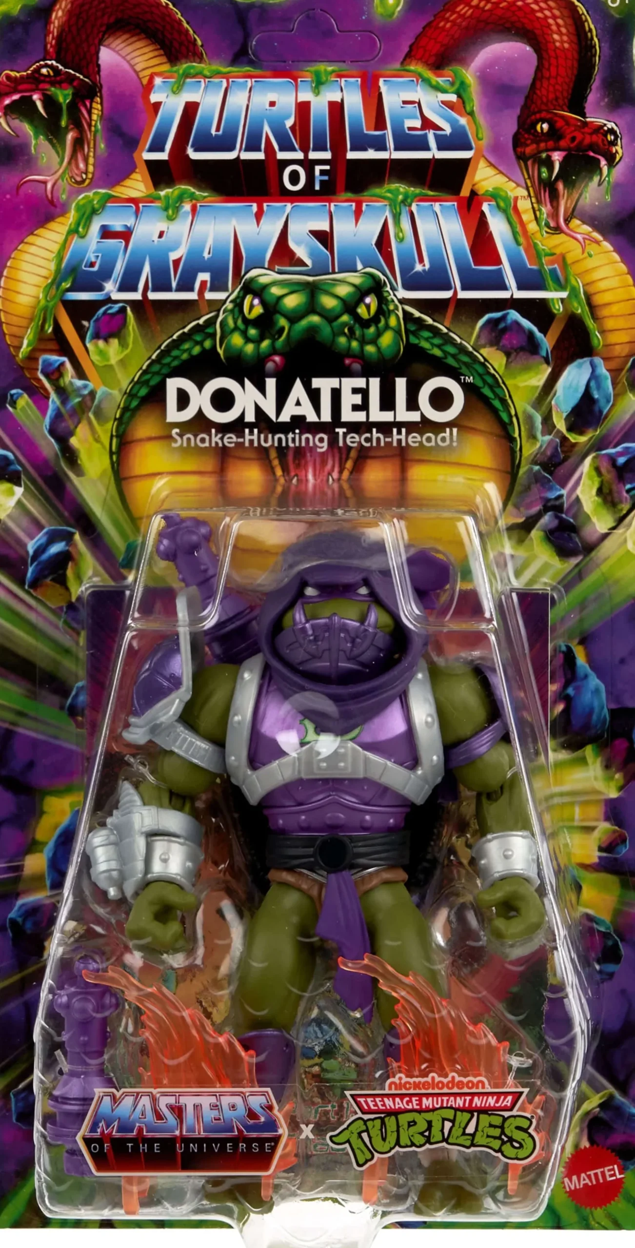 MOTU Turtles of Grayskull Donatello Action Figure