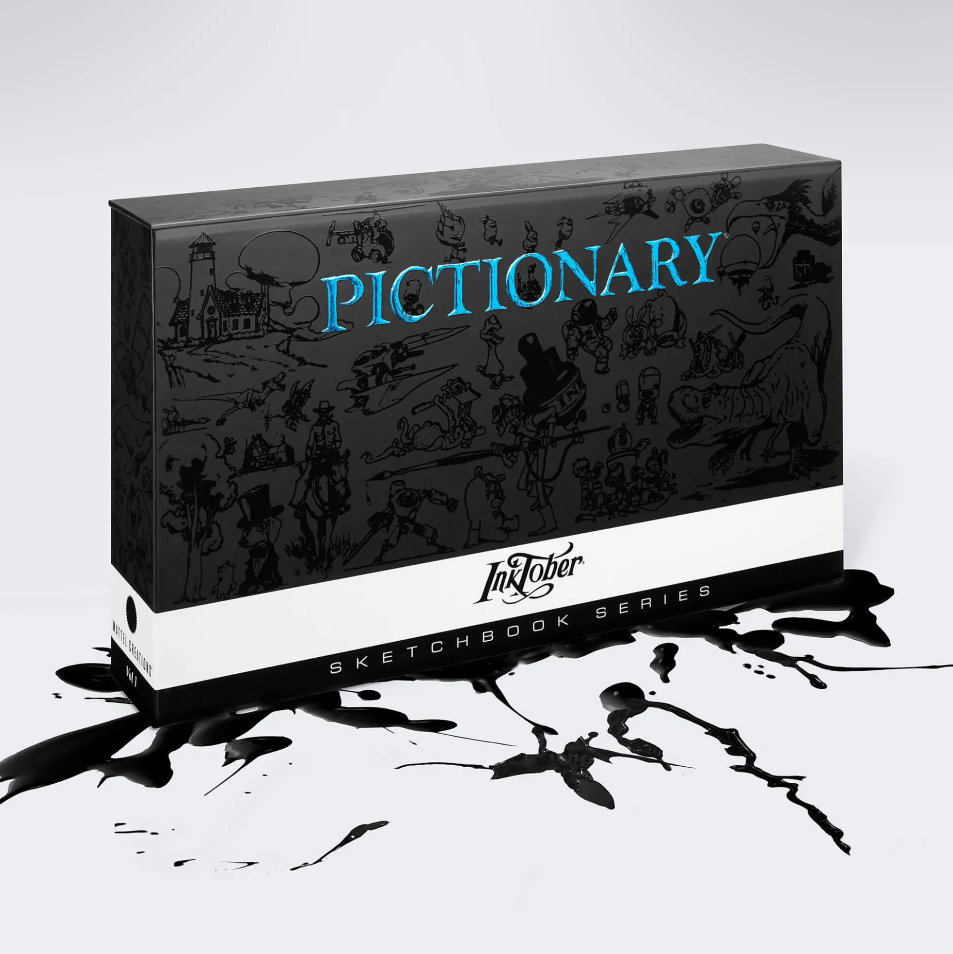 Pictionary Sketchbook x Inktober