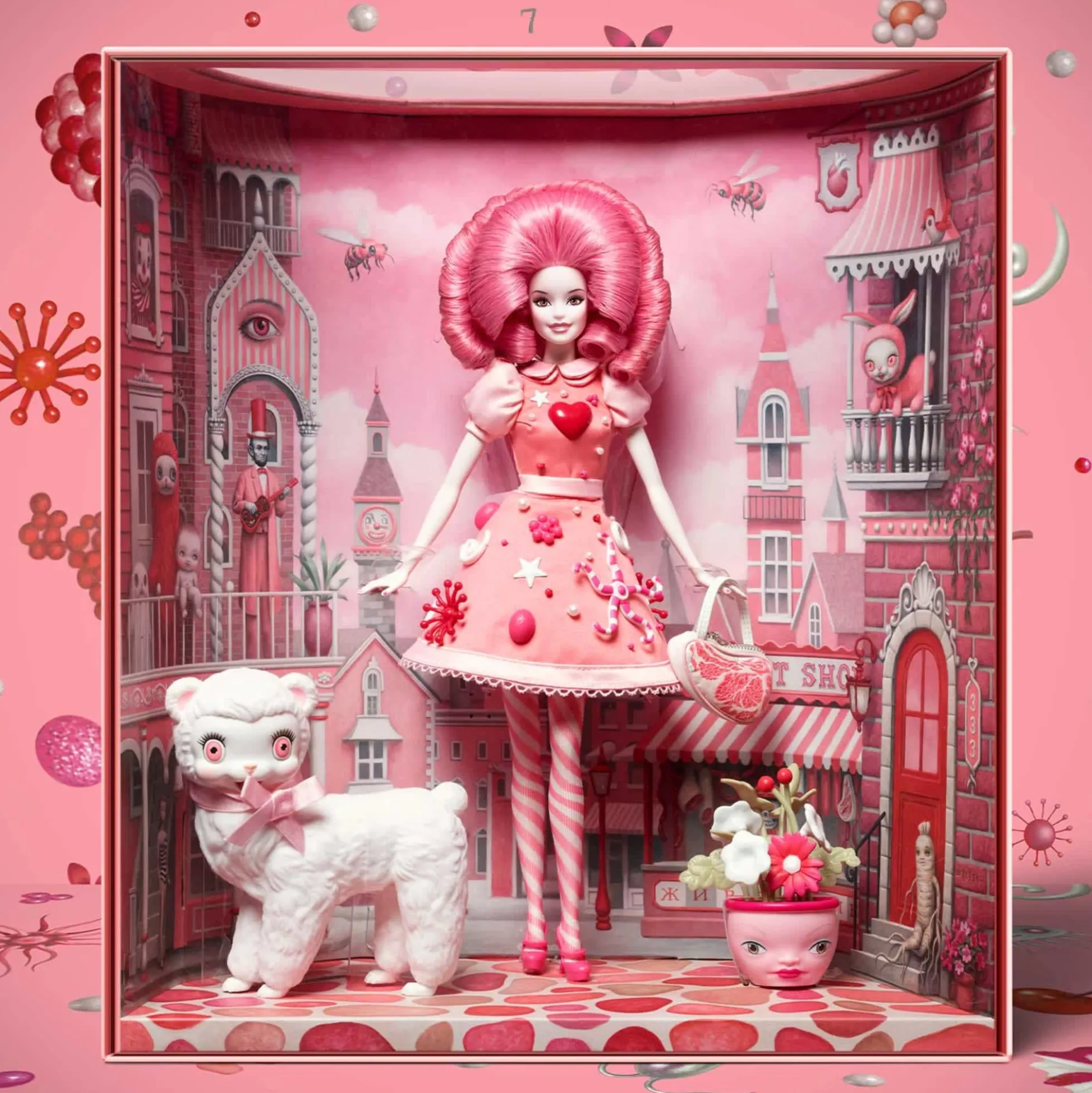 Pink Pop Barbie Mark Ryden x Barbie Doll