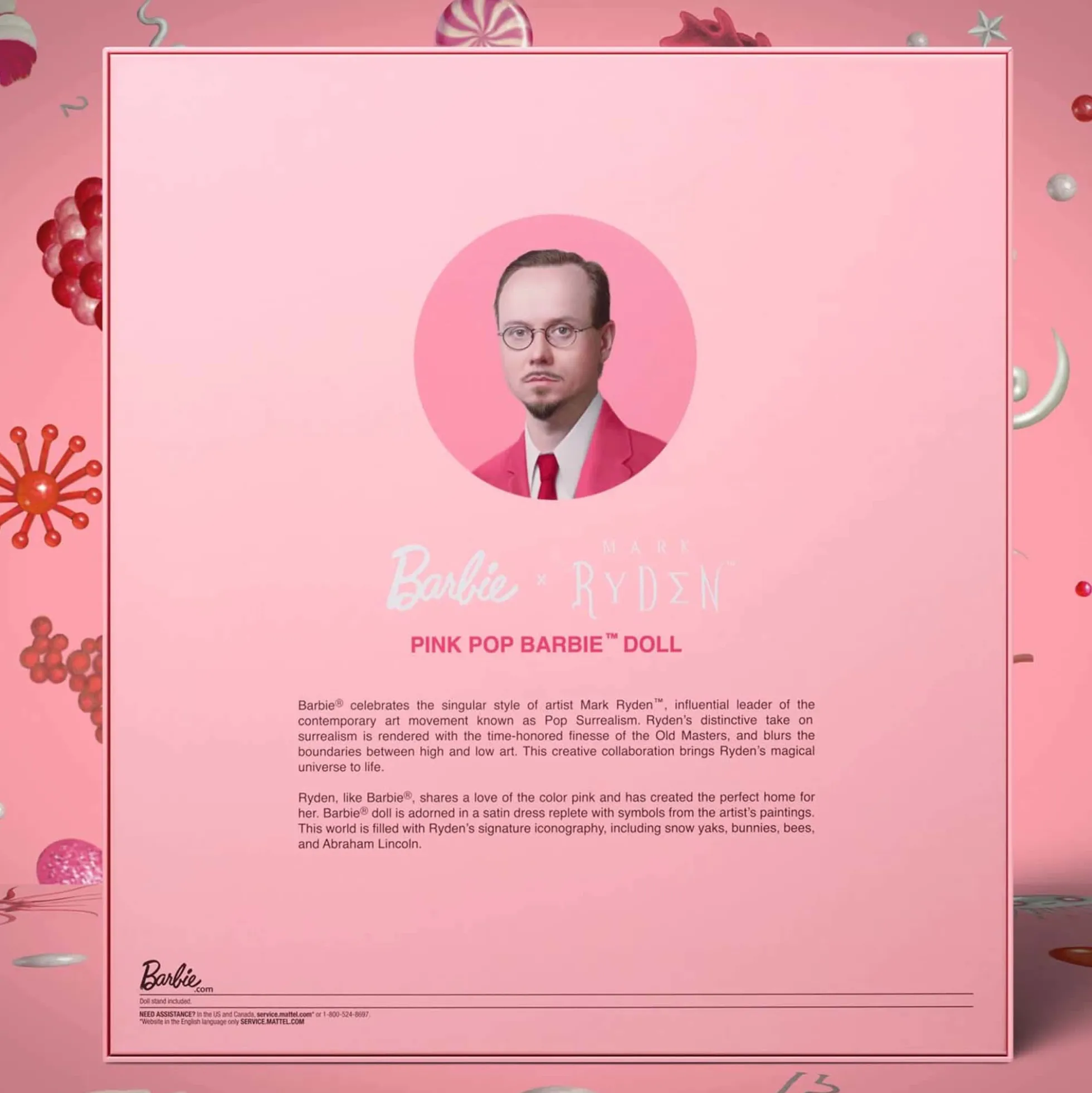 Pink Pop Barbie Mark Ryden x Barbie Doll