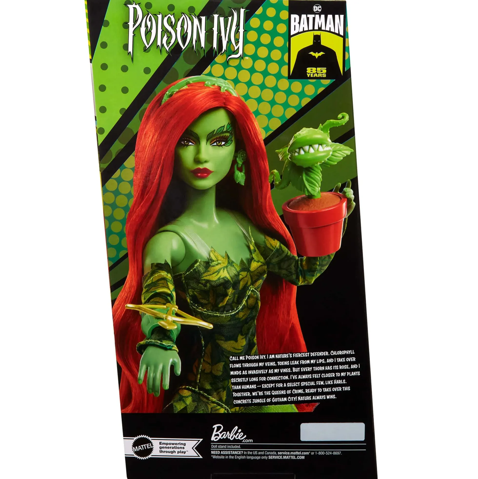 Poison Ivy Barbie Doll