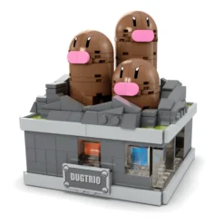 Pokémon Mini Motion Dugtrio Building Set by MEGA