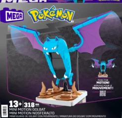 Pokémon Mini Motion Golbat Building Set by MEGA