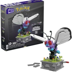 Pokémon Motion Butterfree with Motion Brick Building Set by MEGA