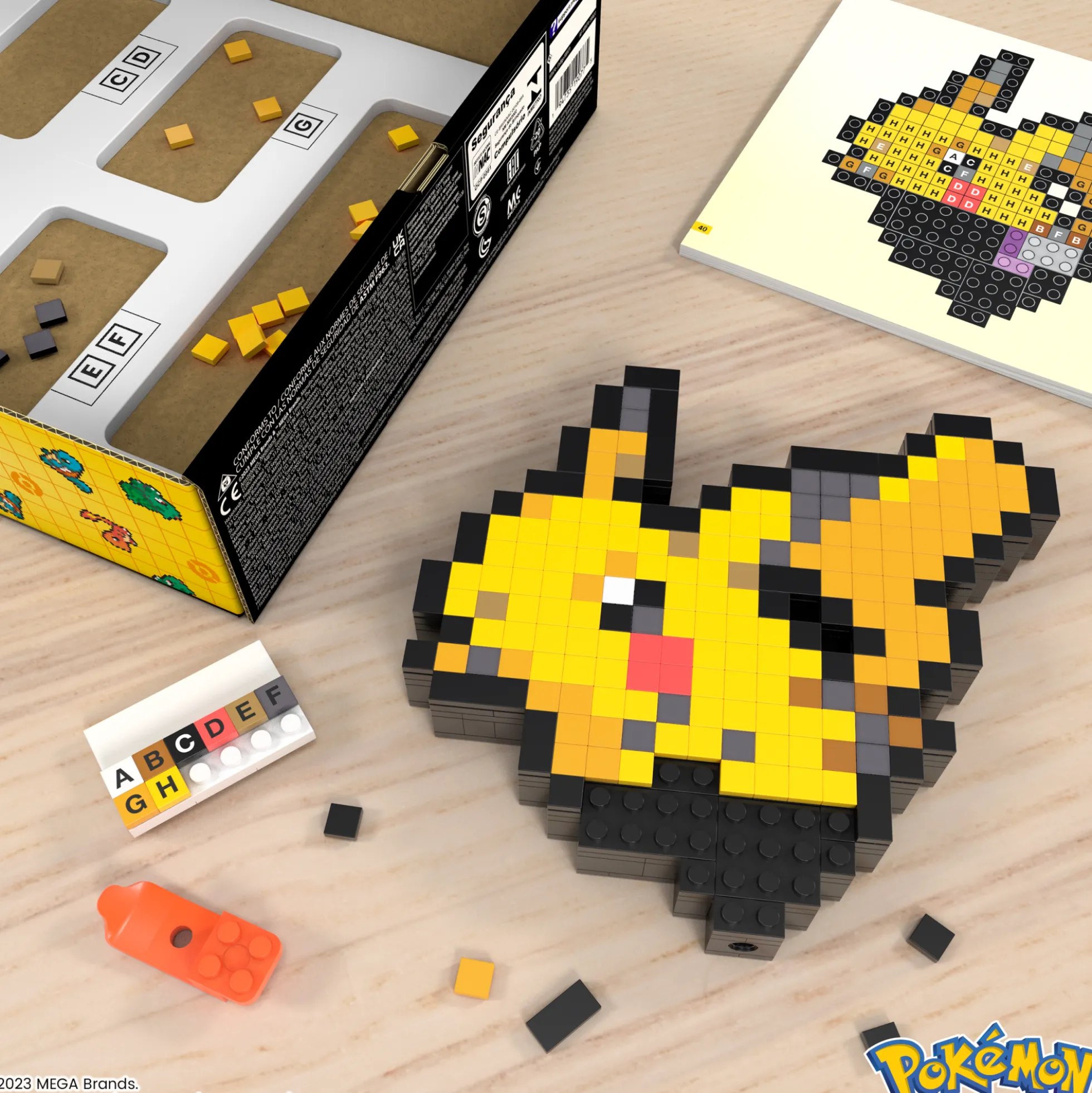 Pokémon Pikachu Building Set by MEGA