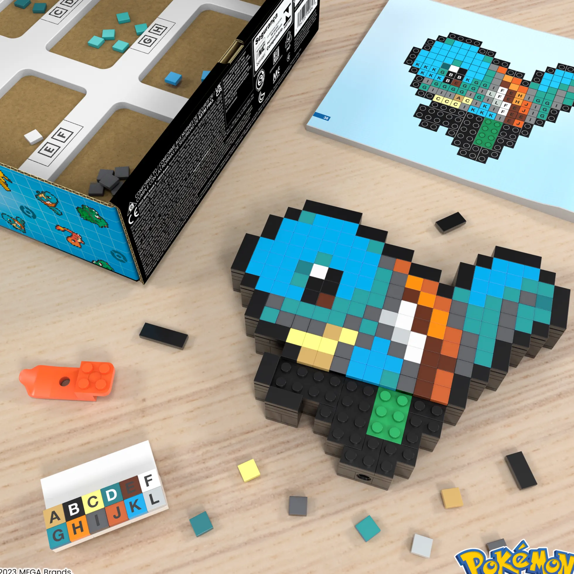 Pokémon Squirtle Building Set by MEGA