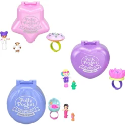 Polly Pocket Collector, Heritage Ring Box 3 Pack