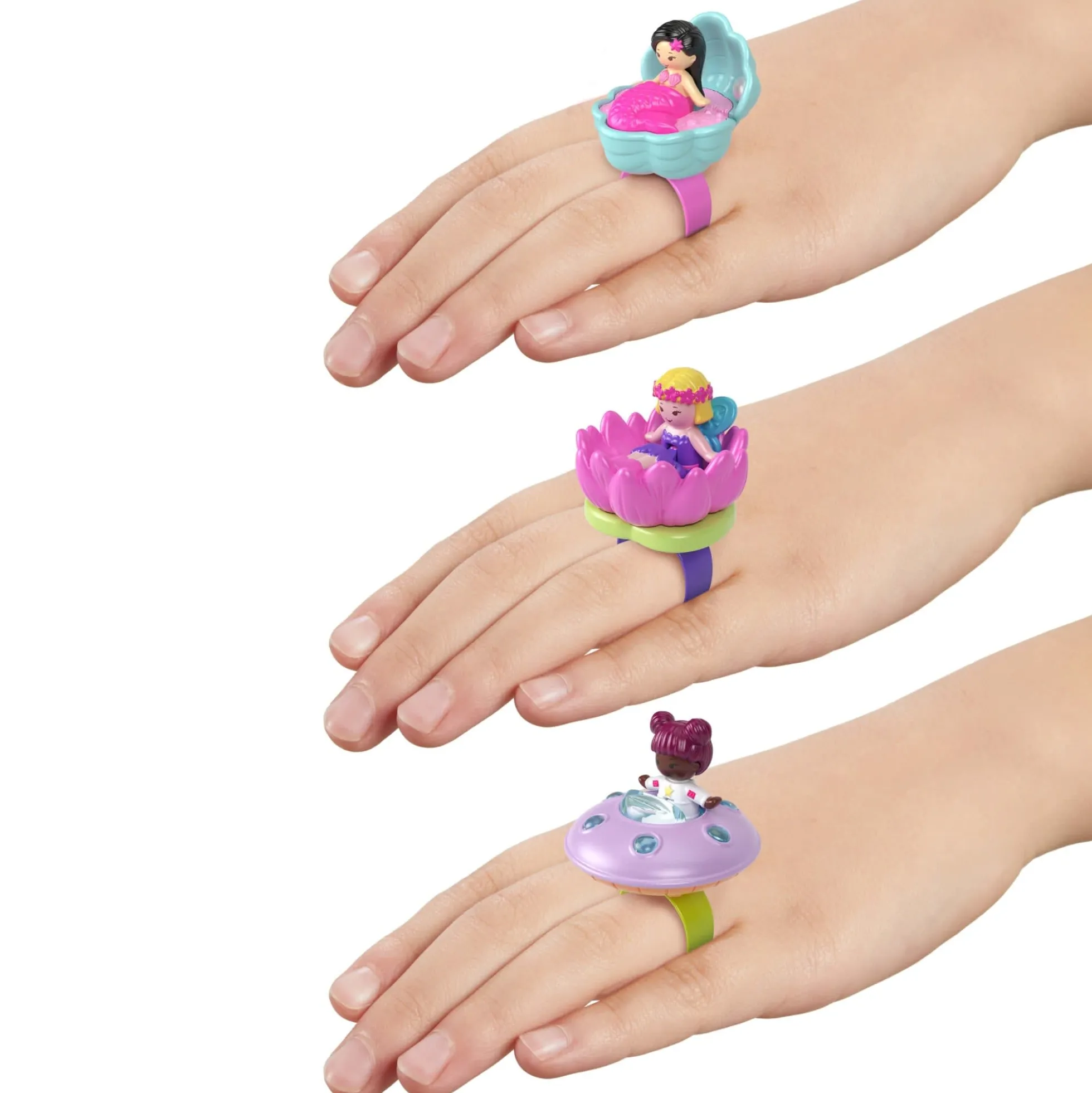 Polly Pocket Collector, Heritage Ring Box 3 Pack