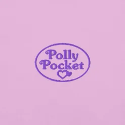 Polly Pocket Icons Embroidered Pink T-Shirt
