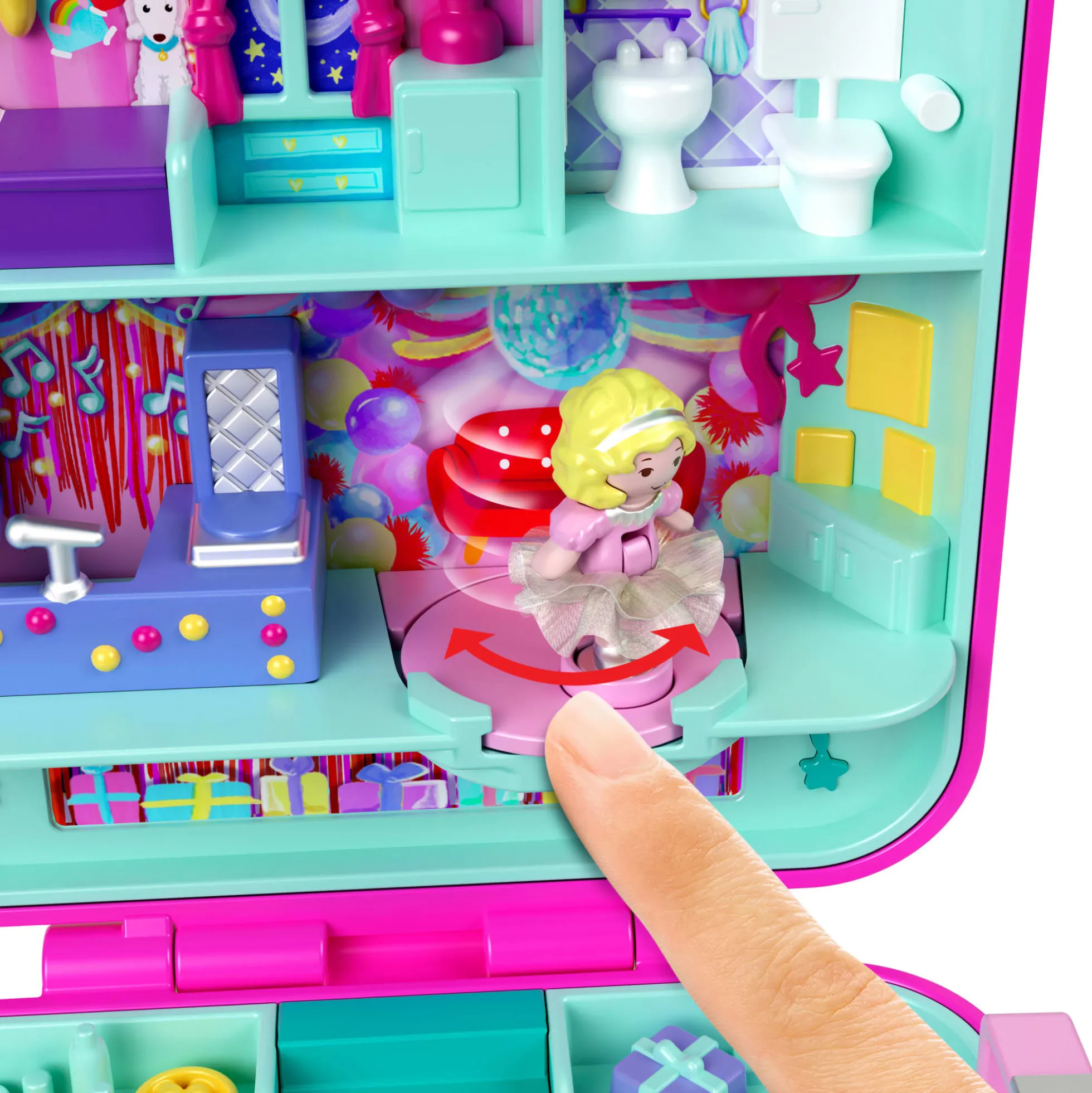 Polly Pocket Mattel 80th Anniversary Heritage Compact