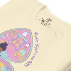 Polly Pocket Sized Since 1989 Yellow T-Shirt