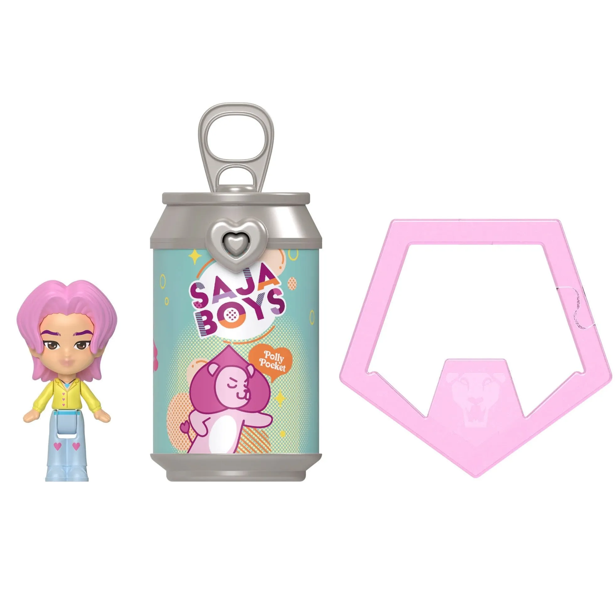 Polly Pocket x KPop Demon Hunters Saja Boys 5-Pack