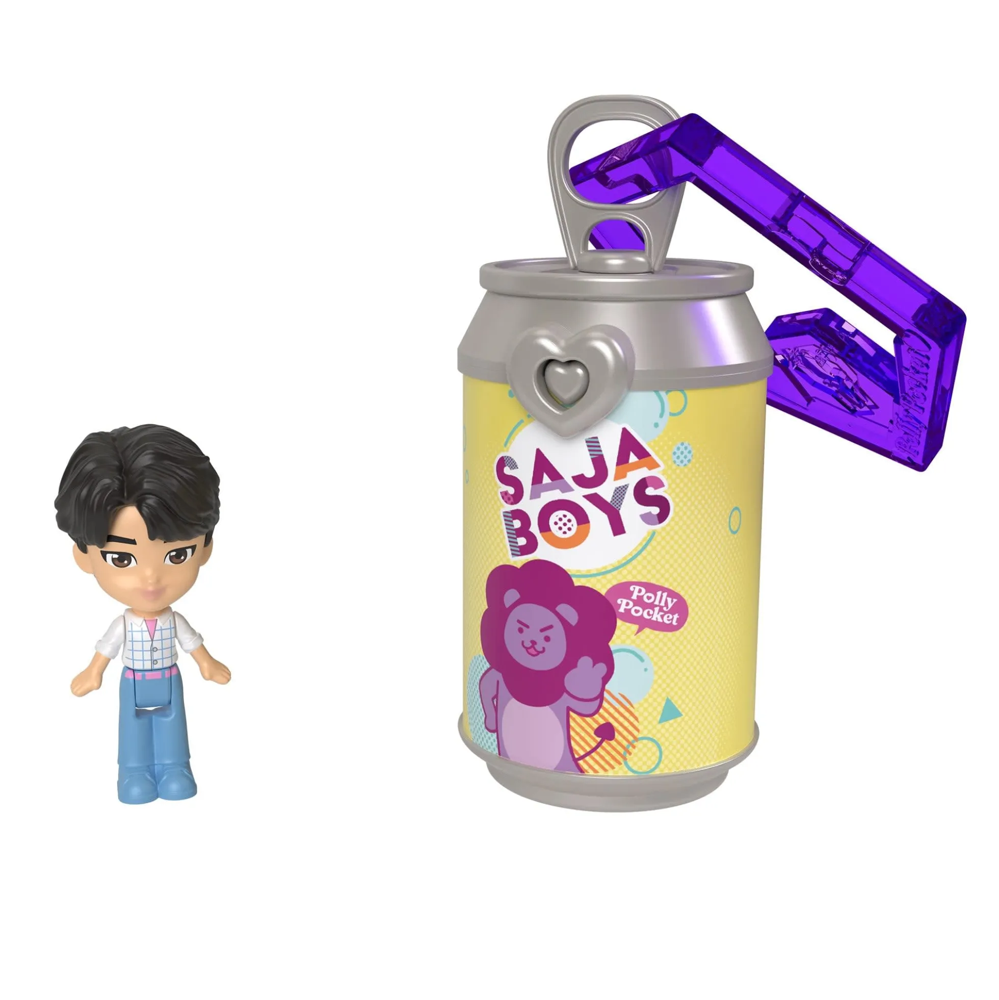 Polly Pocket x KPop Demon Hunters Saja Boys 5-Pack