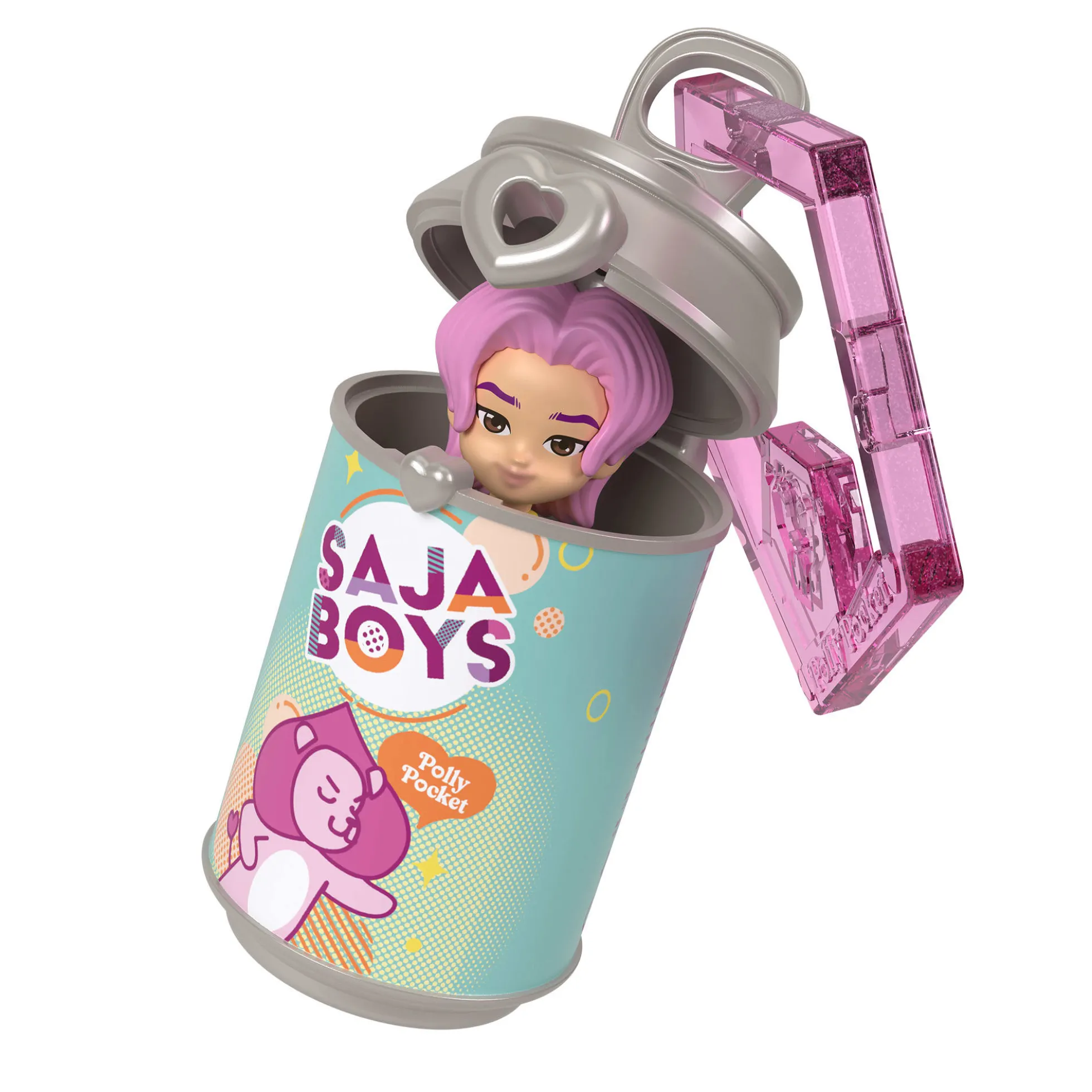Polly Pocket x KPop Demon Hunters Saja Boys 5-Pack