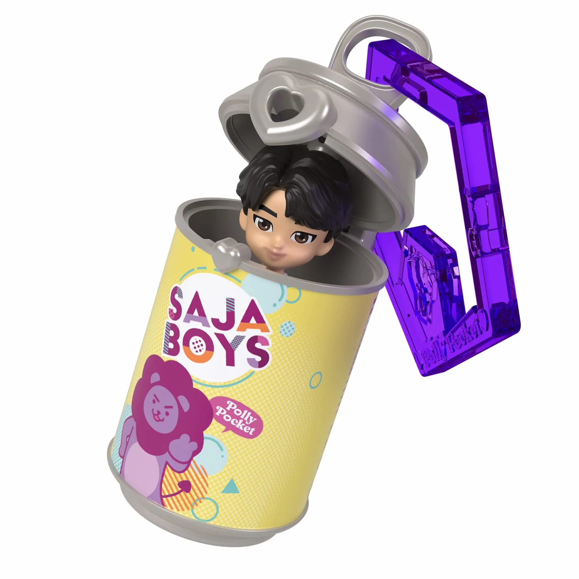 Polly Pocket x KPop Demon Hunters Saja Boys 5-Pack