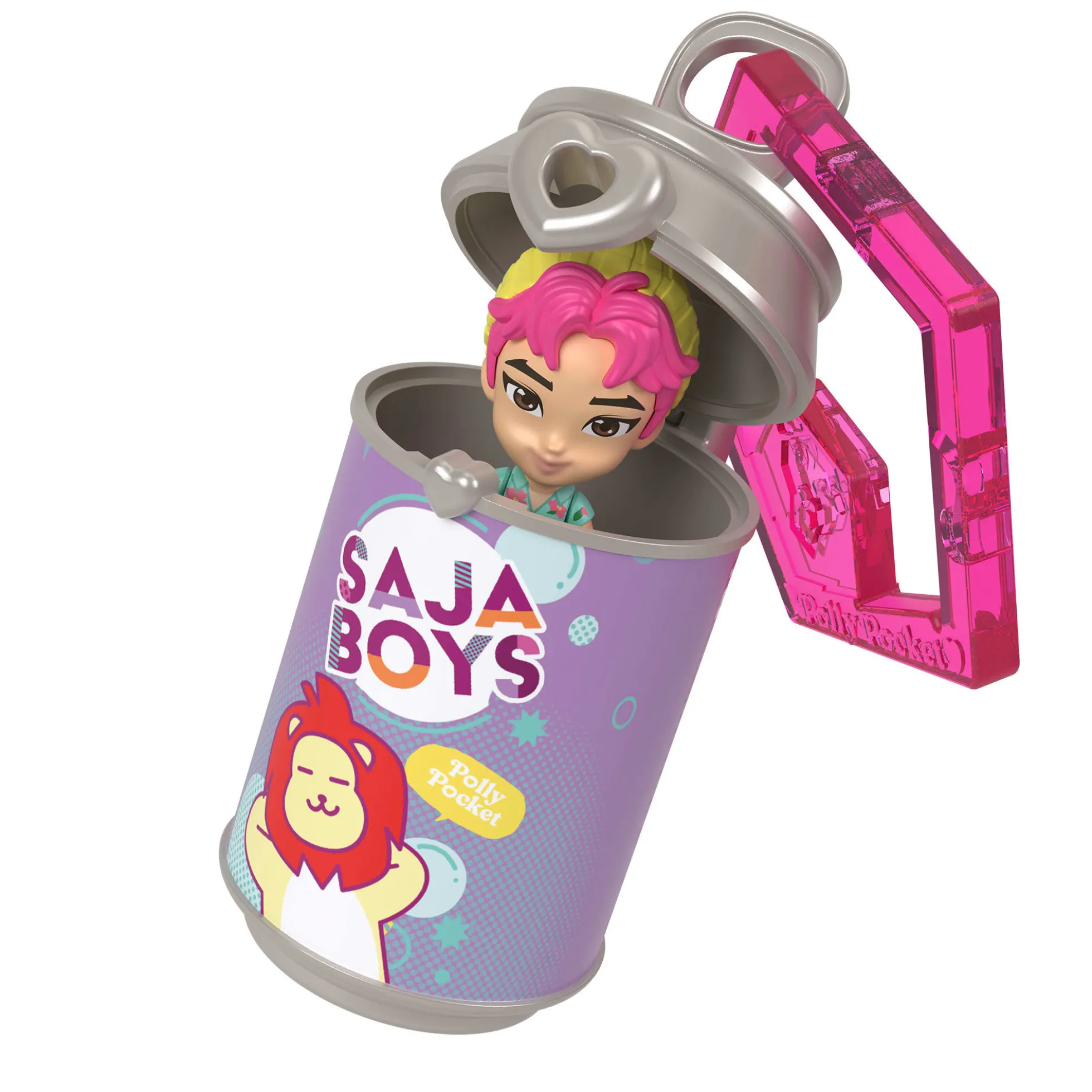 Polly Pocket x KPop Demon Hunters Saja Boys 5-Pack