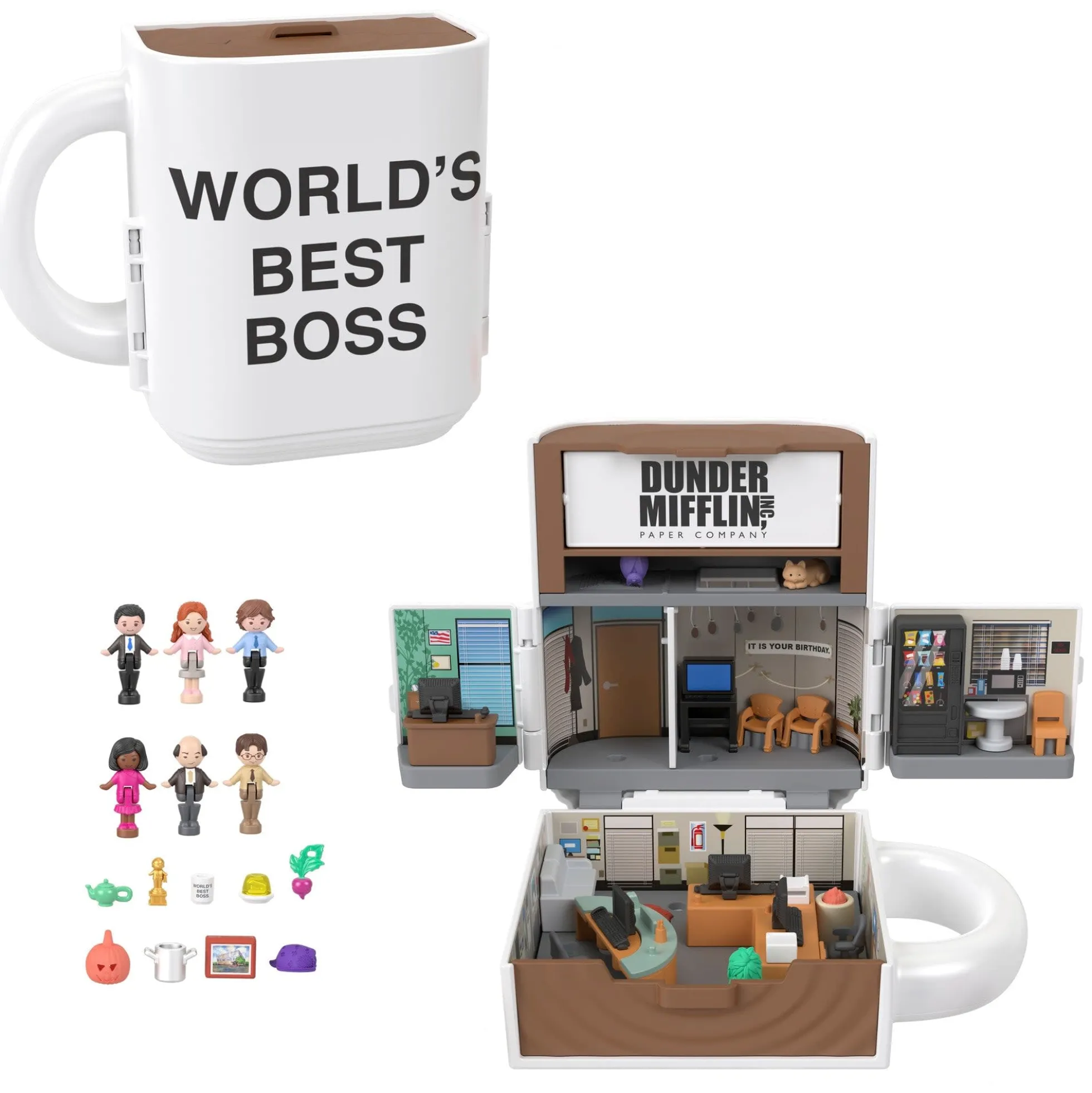 Polly Pocket x The Office Compact