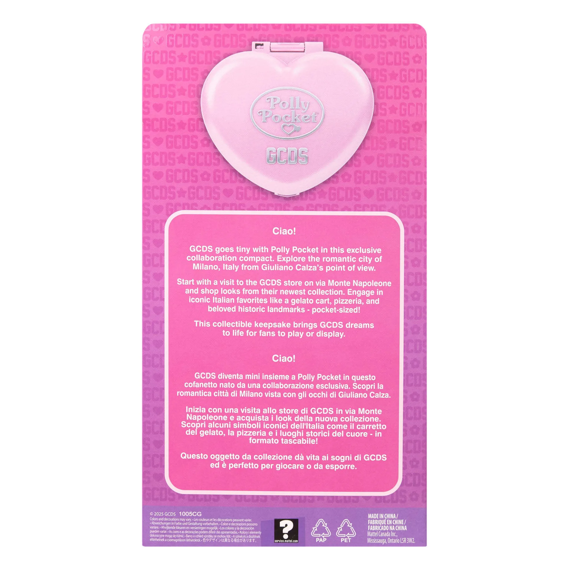 Polly Pocket x GCDS Compact