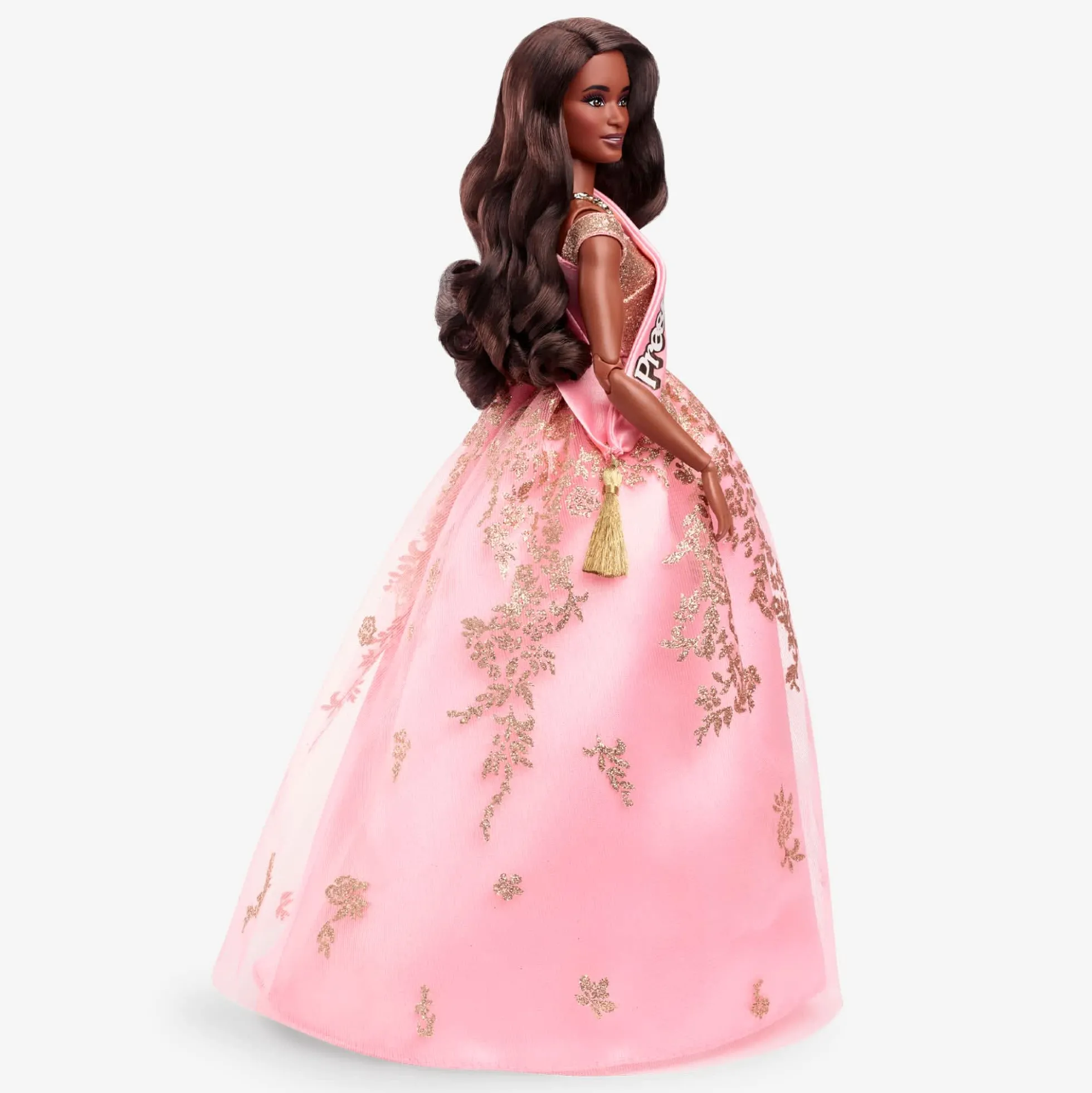 President Barbie in Pink and Gold Dress – Barbie The Movie