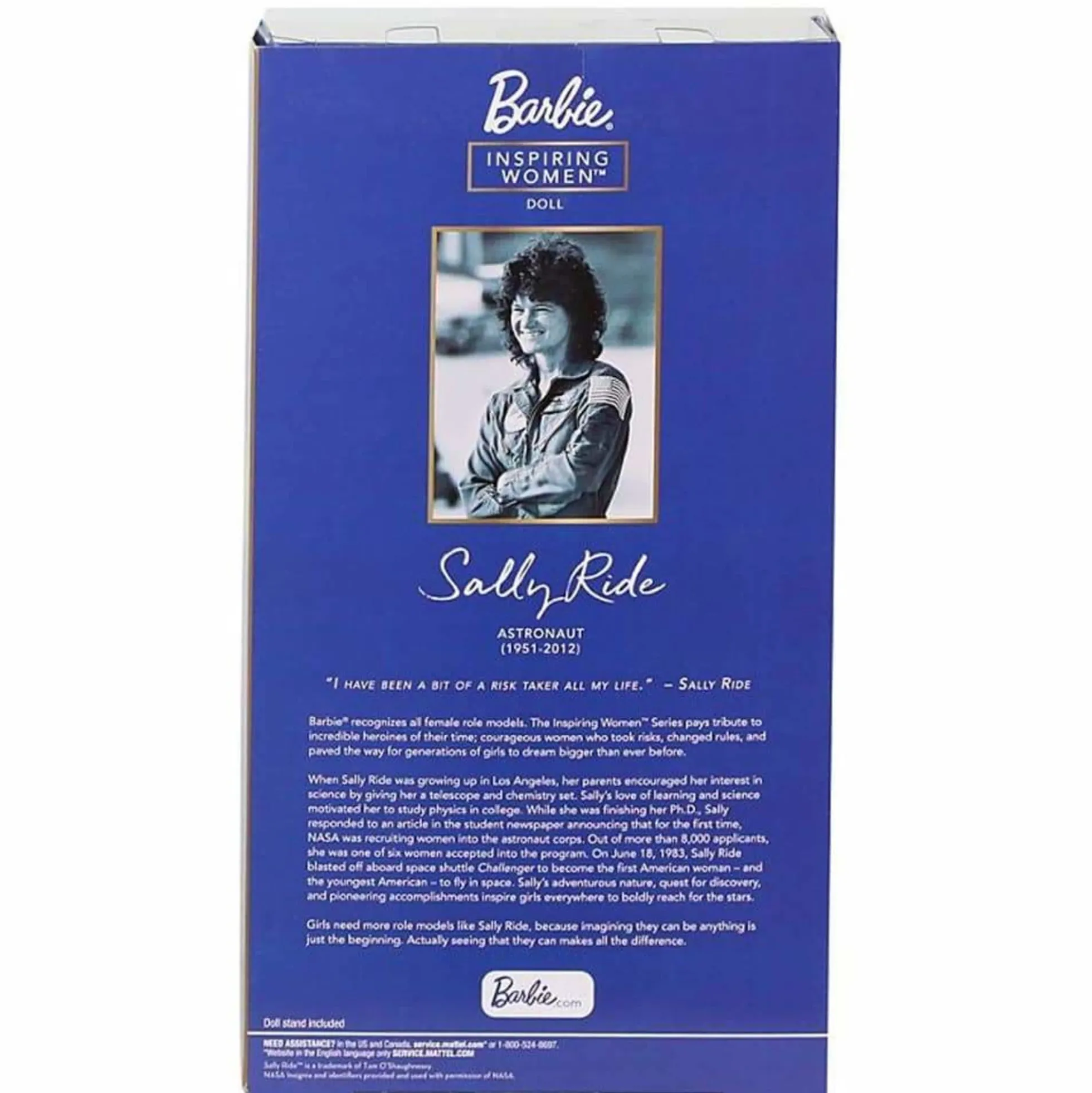 Sally Ride Barbie Inspiring Women Doll