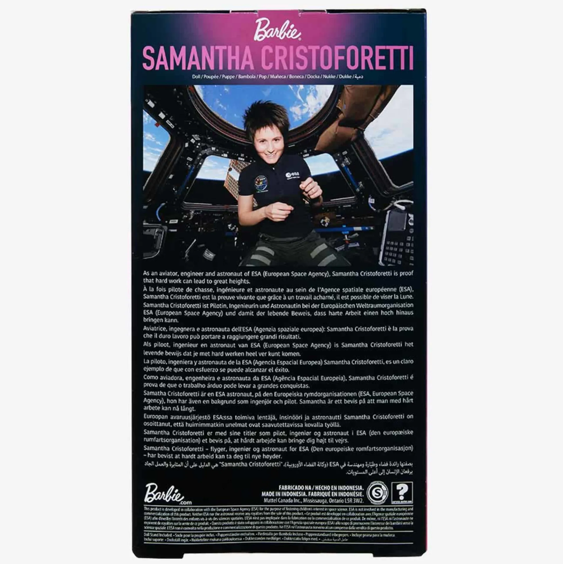 Samantha Cristoforetti Barbie Doll