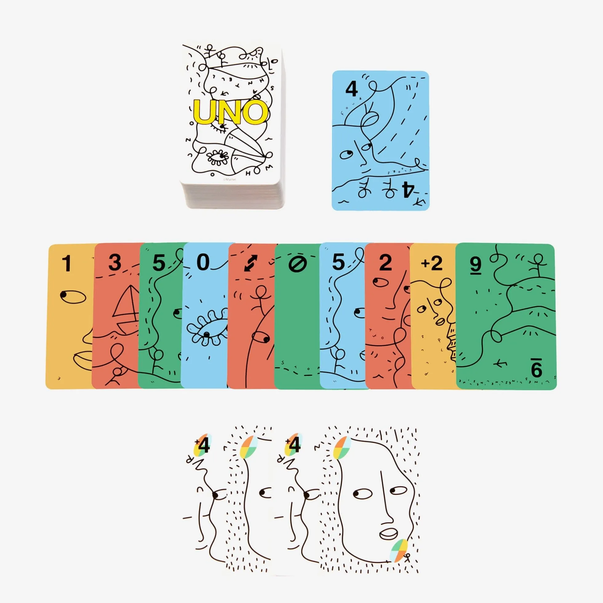 Shantell Martin x UNO Artiste Series Deck