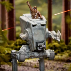 Star Wars Starships Select AT-ST With Chewbacca
