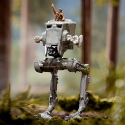 Star Wars Starships Select AT-ST With Chewbacca