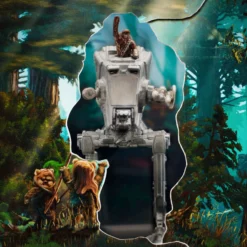 Star Wars Starships Select AT-ST With Chewbacca