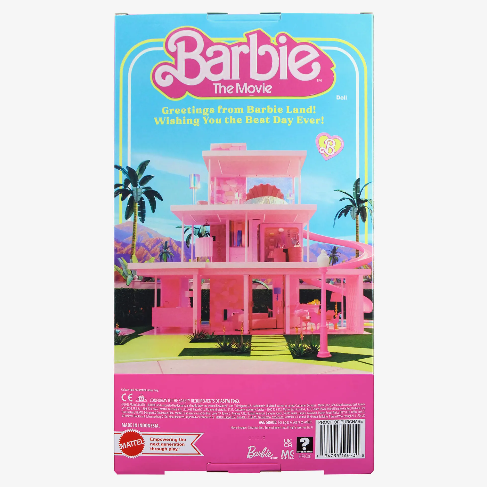 “Sugar’s Daddy” Ken Doll in Pastel Suit With Dog – Barbie The Movie