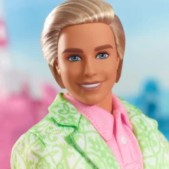 “Sugar’s Daddy” Ken Doll in Pastel Suit With Dog – Barbie The Movie