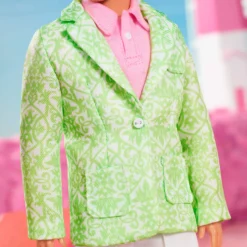 “Sugar’s Daddy” Ken Doll in Pastel Suit With Dog – Barbie The Movie
