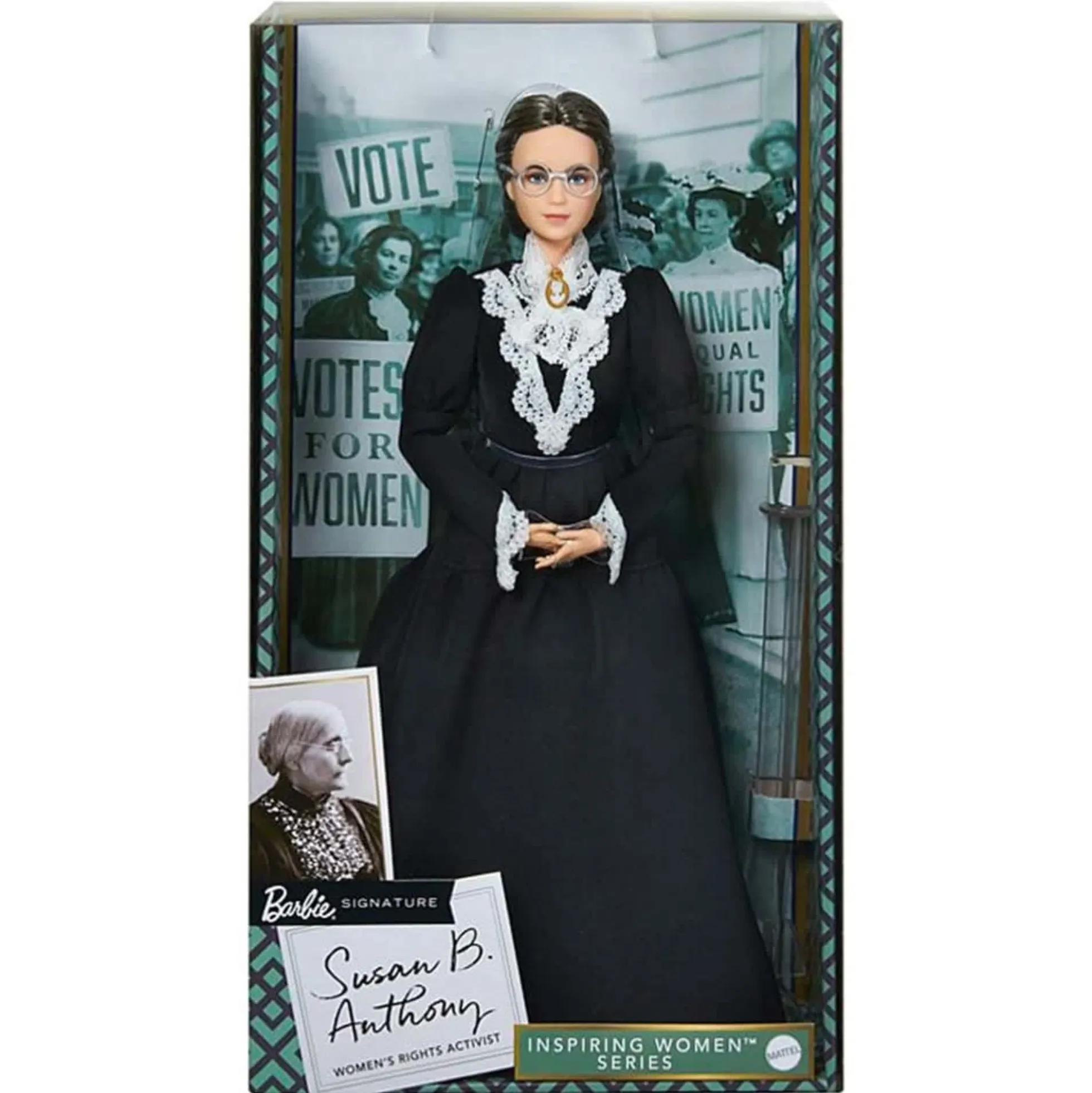 Susan B. Anthony Barbie Inspiring Women Doll