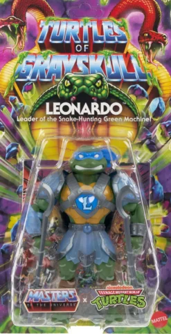 Turtles of Grayskull Leonardo Action Figure