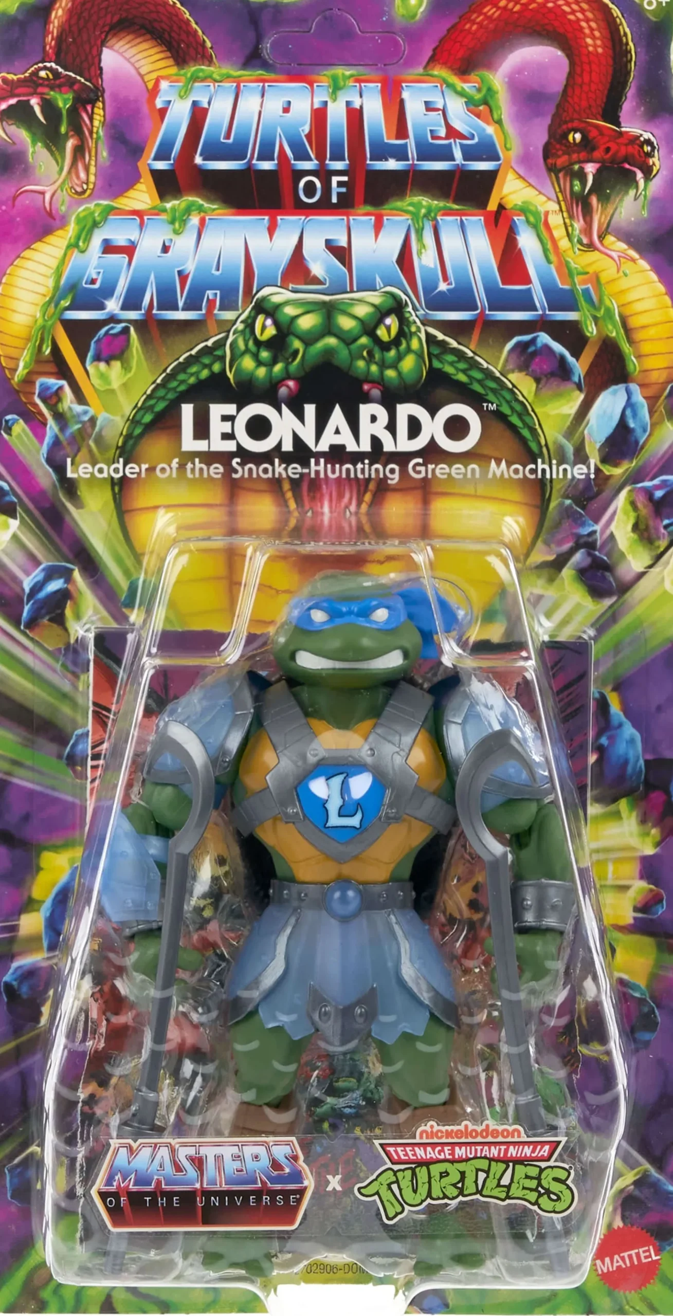 Turtles of Grayskull Leonardo Action Figure