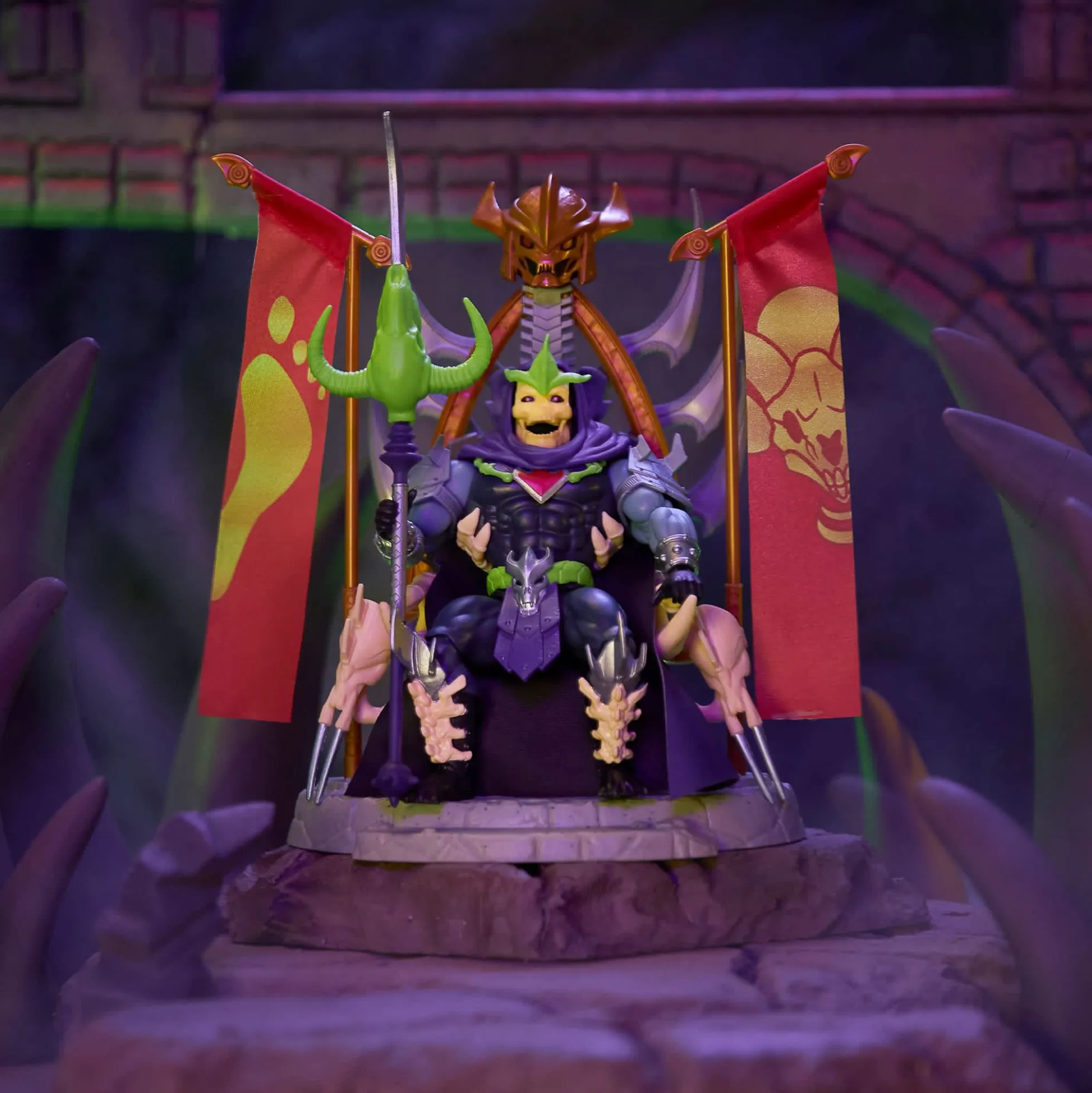 Turtles of Grayskull Skele-Shredder Action Figure