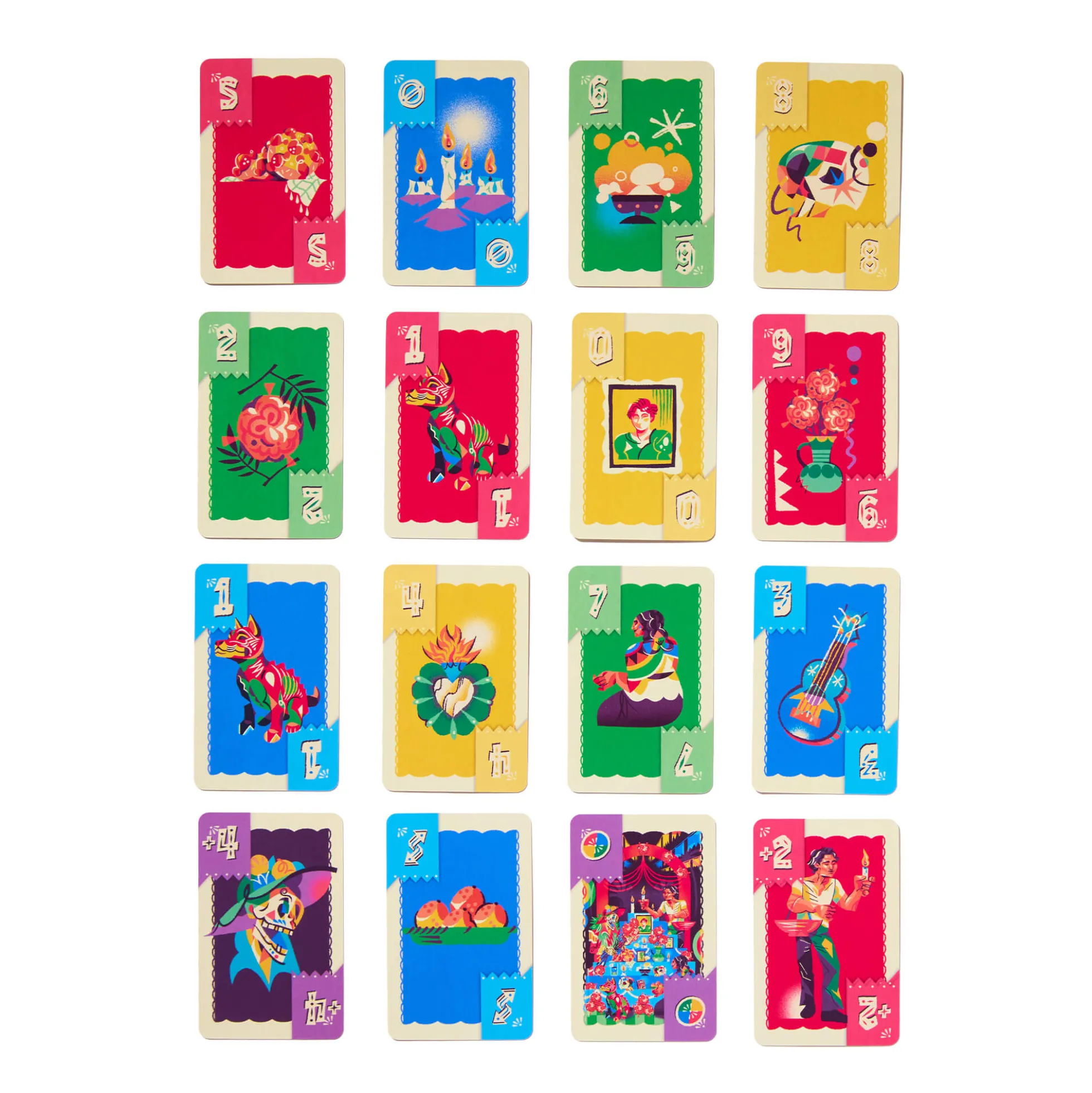 UNO Canvas Día de Muertos Card Game